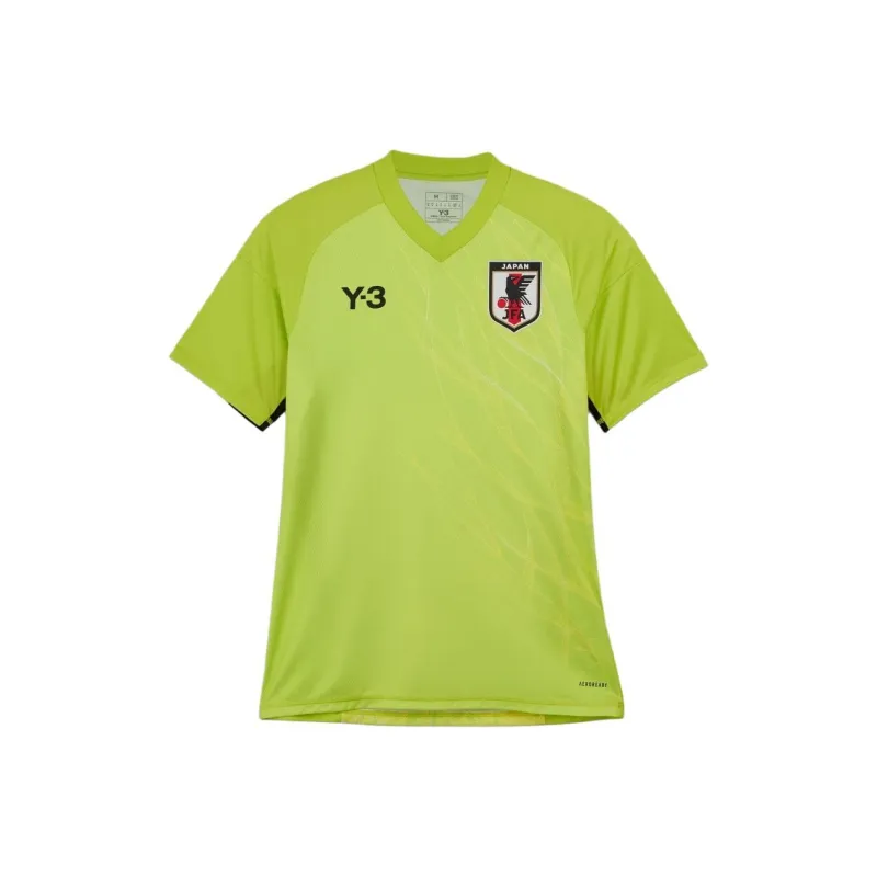 Y 3 JFA Co branded Series T Shirts Men Half Sunlight Yellow-0