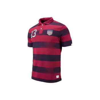 Nike Polo Shirt Men's Red Black