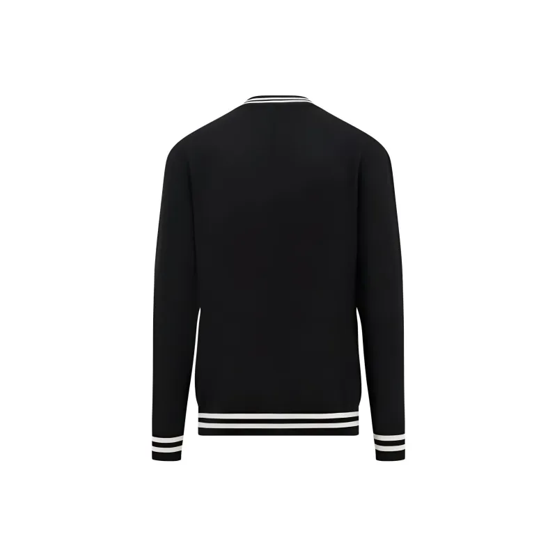 BALMAIN V Neck Knitted Cardigan-1