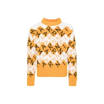 MARNI 3D Blocks Logo Sweater