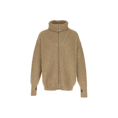Lemaire Zip Up Ribbed Knitted Cardigan