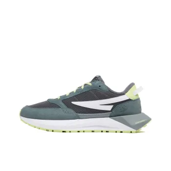FILA Racer Energized Low Top Running Shoes Men's Gray