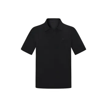 RARE Short Sleeved Sweater Pullover Men's Black