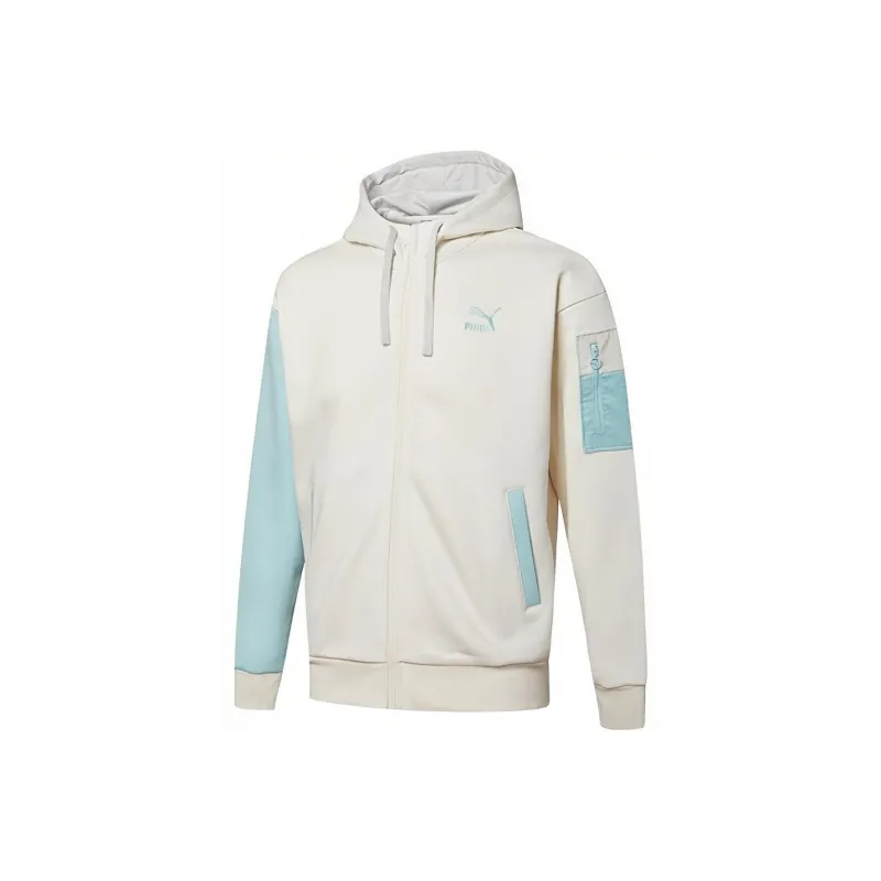 PUMA Retro Colorblock Jackets Men White-0