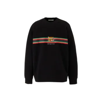 Onitsuka Tiger SWEAT TOP Sweatshirt Unisex Black