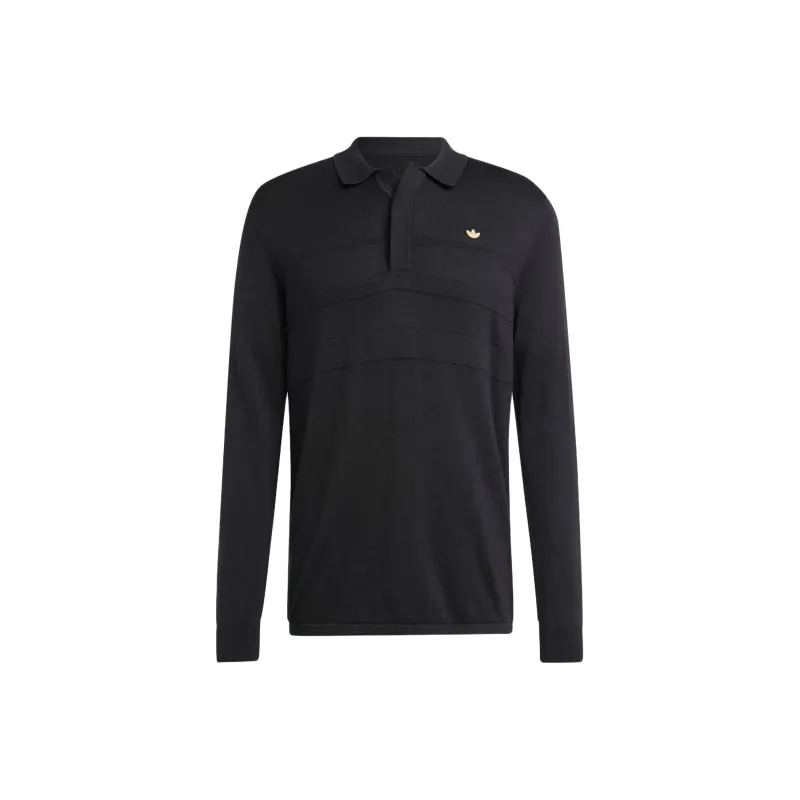 Adidas Originals Premium Polo Shirt Men's Black-0