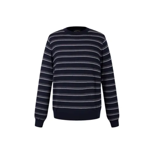 Paul & Shark Yachting Sweater Men's Navy Blue Stripes