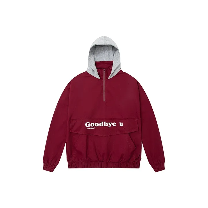 STNW Jackets Unisex Burgundy-0