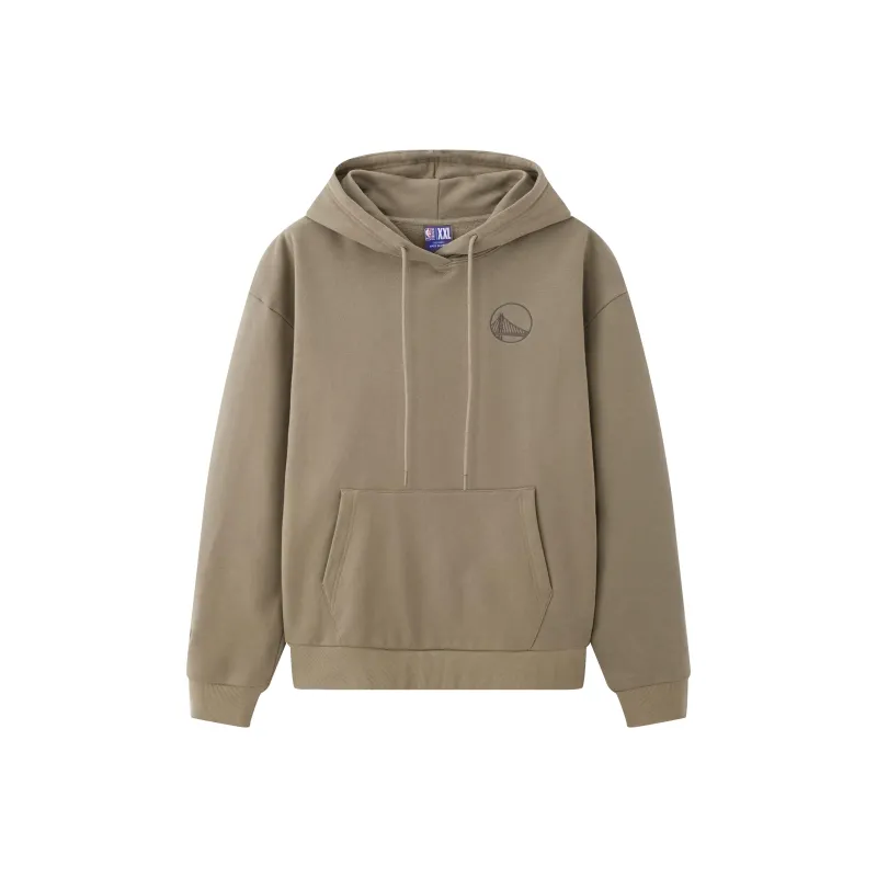 NBA Sweatshirt Unisex Brown Gray-0