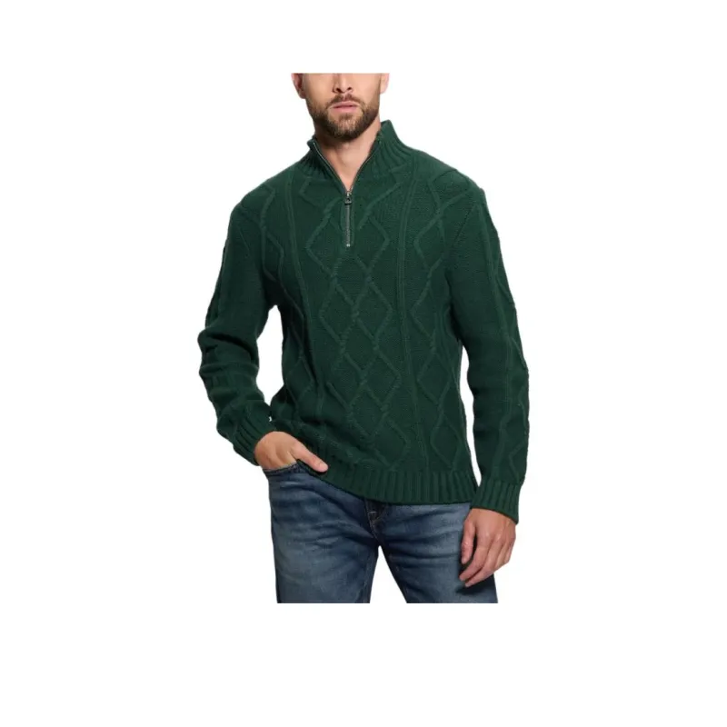 GUESS Sweaters Men Green-0