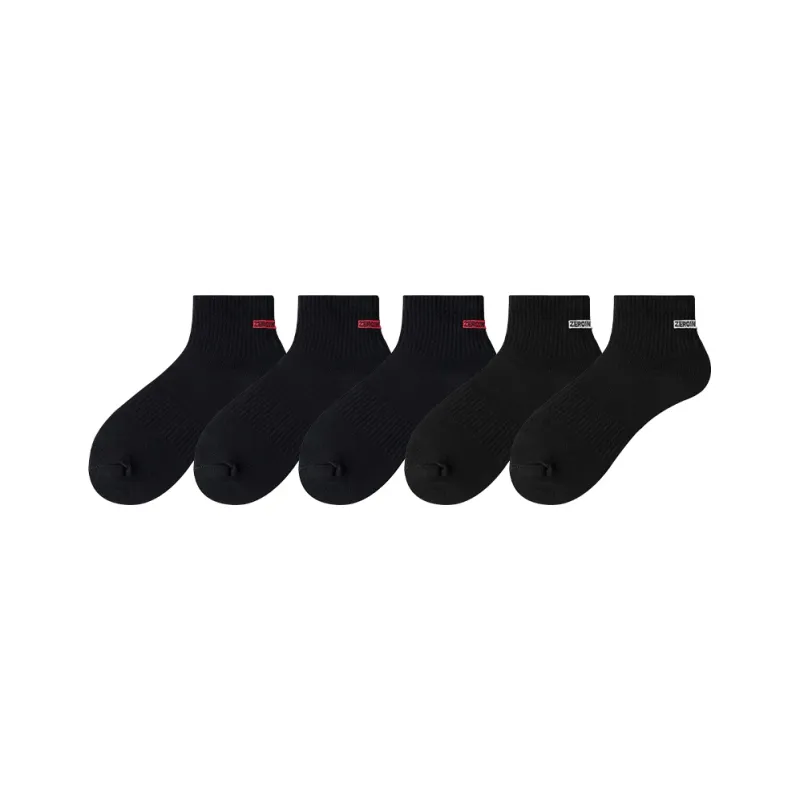 ZEROIN Mid Calf Socks Men's 5 Pack-30