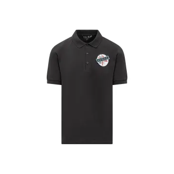 RAF SIMONS Logo Detailed Polo Shirt