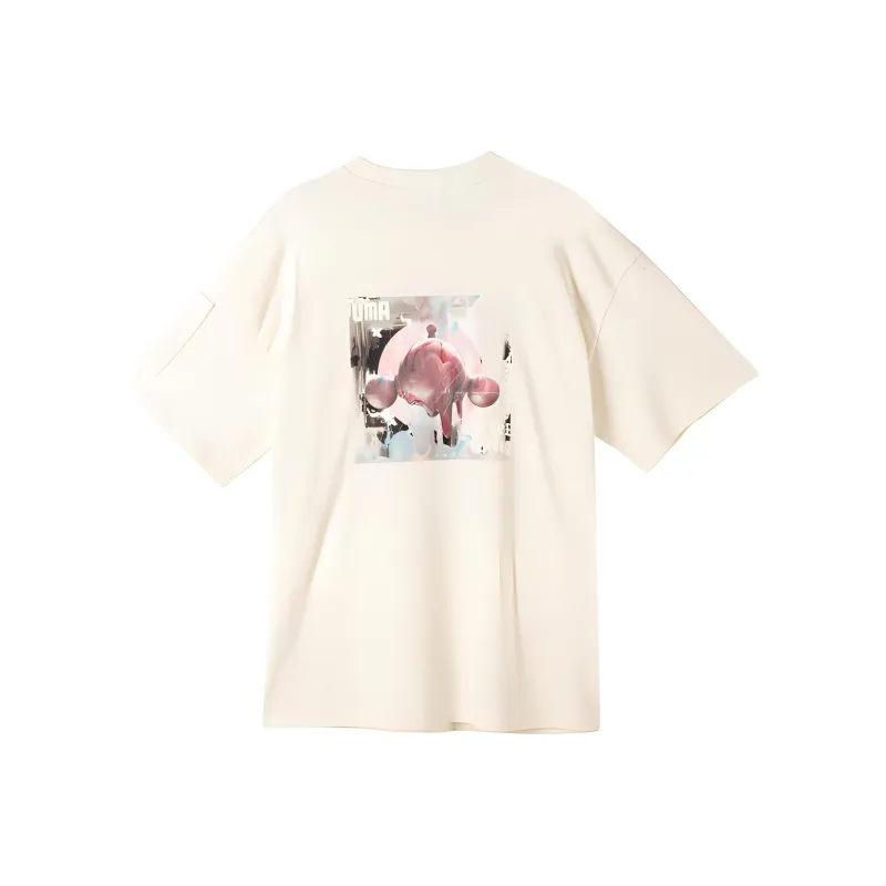 PUMA x POP MART POPMART T Shirt Unisex White-0