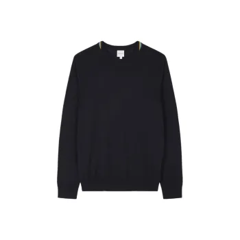 Paul Smith Signature Stripe Collar Crewneck Jumper