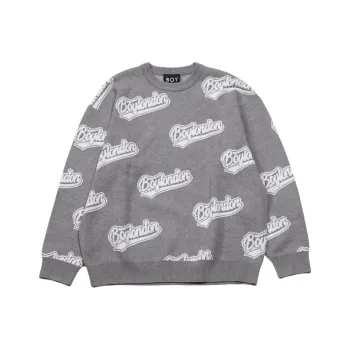 Boy London Sweaters Men Gray