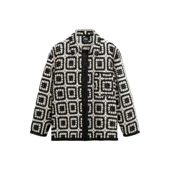 ZARA Knitwear Men's Black White