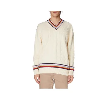Kappa Robe Giovani Nunki Sweater Knitwear Unisex Beige
