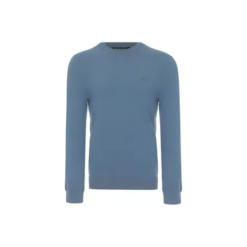 BRAUN BUFFEL Sweater Men's Blue Gray