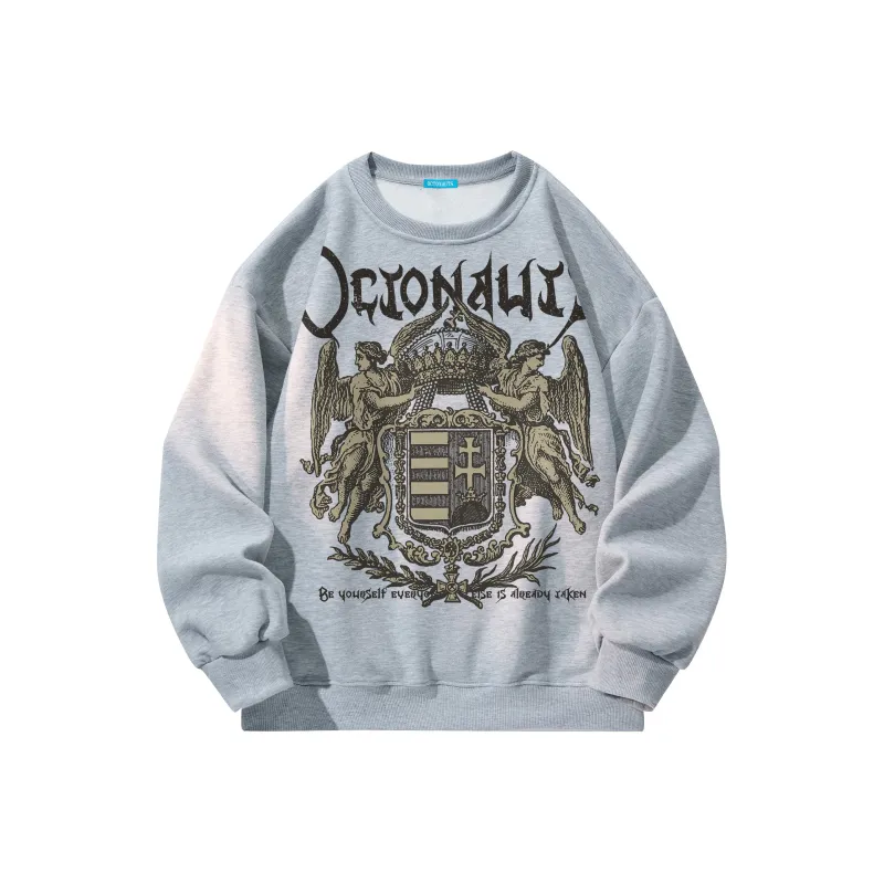Small Columns Under The Sea Sweatshirt Unisex-14
