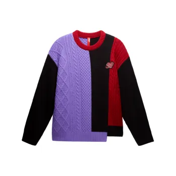 Bananain Red Plan Series Sweater Unisex