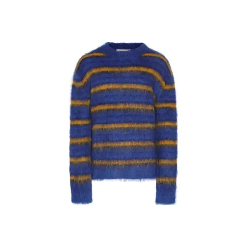 MARNI Fuzzy Striped Sweater