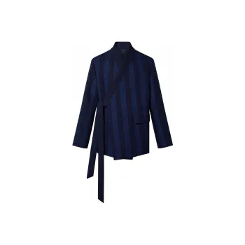 LOUIS VUITTON X Nigo Monogram Trunkstripes Kimono Jacket