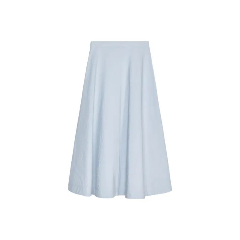 ZARA Casual Long Skirt Women's Light Blue-1