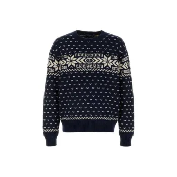Polo Ralph Lauren Intarsia Patterned Crewneck Jumper