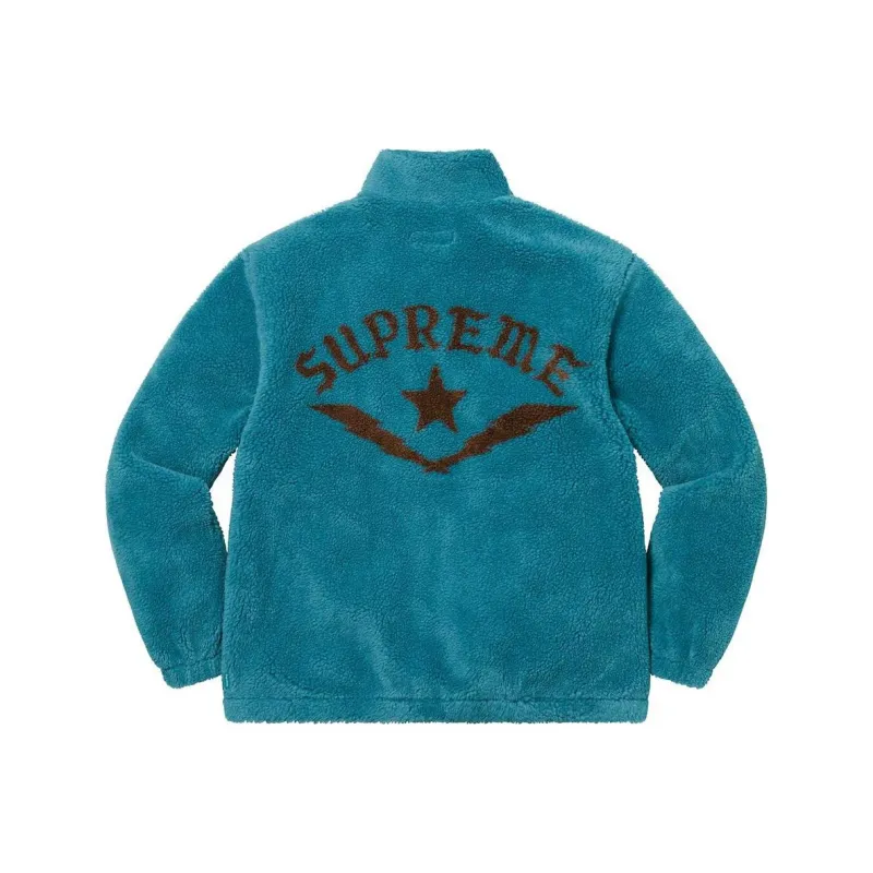 Supreme Star Fleece Jacket-2