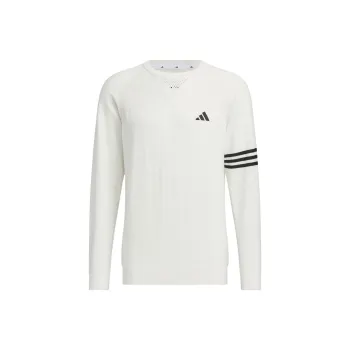 Adidas Long Sleeve Pullover Sweater Sweater Men's White