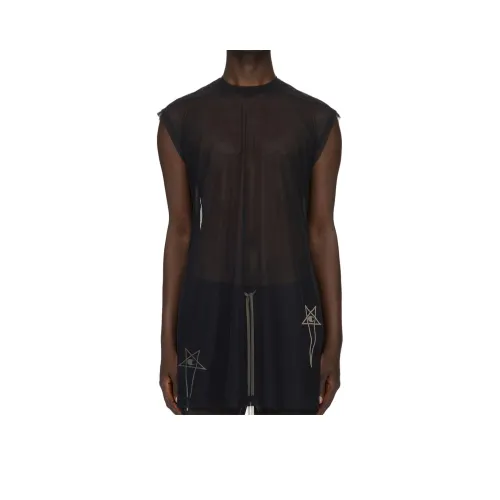Champion X RICK OWENS Champion Co branded Edition Tank Tops Men Black
