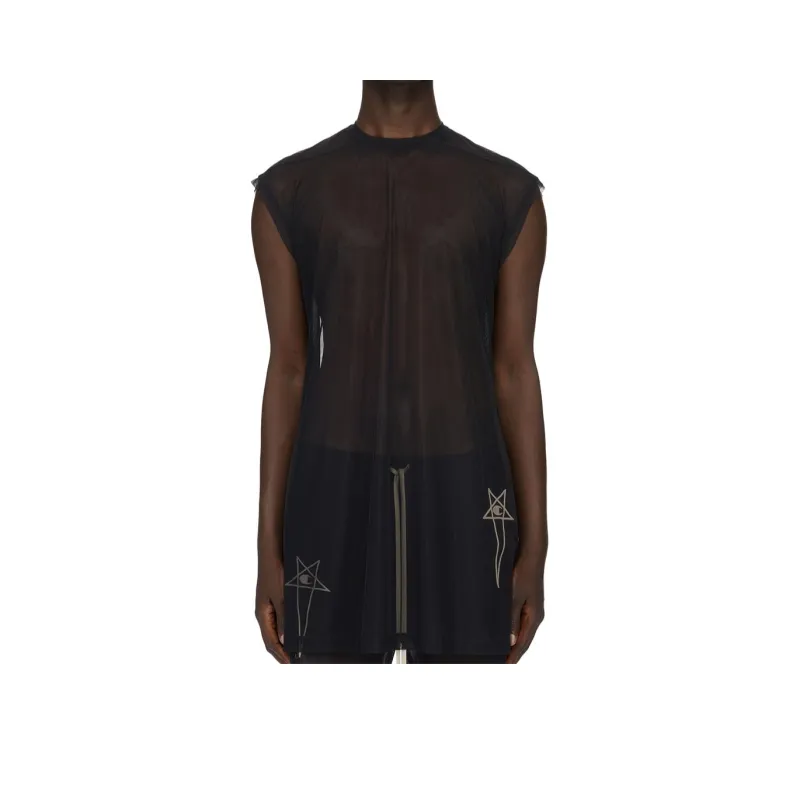 Champion X RICK OWENS Champion Co branded Edition Tank Tops Men Black-0
