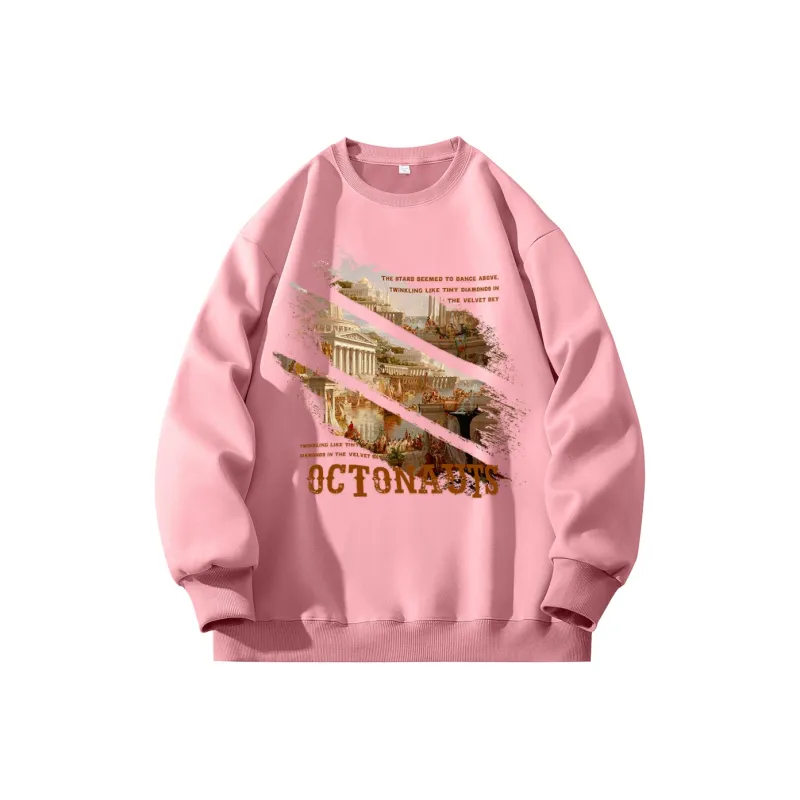 Small Columns Under The Sea Sweatshirt Unisex-12
