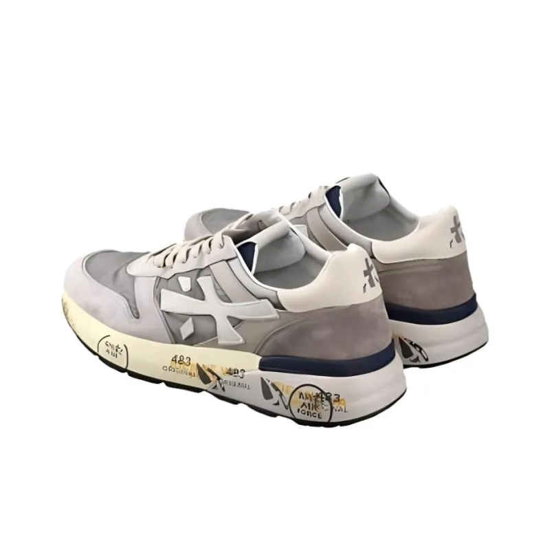 PREMIATA Mick Low Top Casual Shoes Men's Gray-5