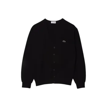 LACOSTE Knitwear Men Black