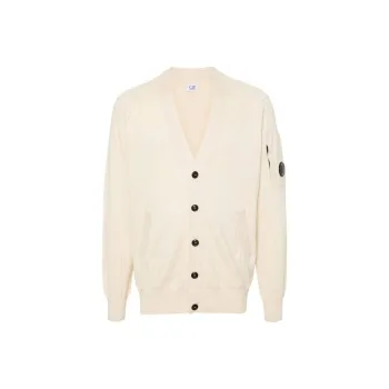 C.P.Company Lens Cotton Cardigan