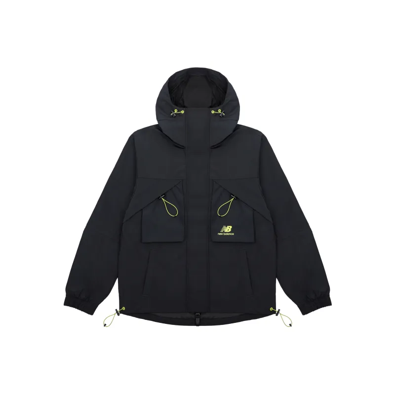 New Balance Jackets Men Black-0