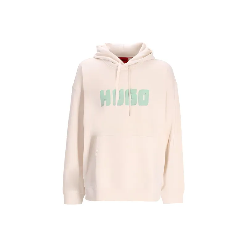 HUGO BOSS Logo print Cotton Hoodie-0