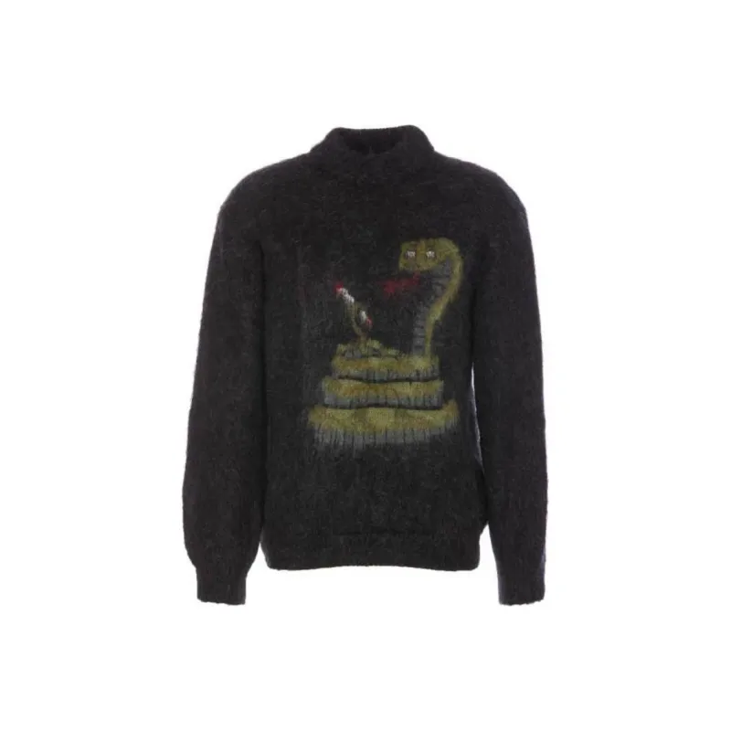 Magliano Snake Detailed Knitted Sweater-0