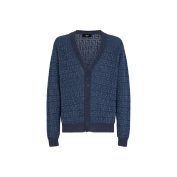 FENDI Ff Motif Regular Fit Cardigan