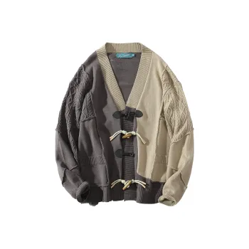 A SQUARE ROOT Sweater Unisex Khaki