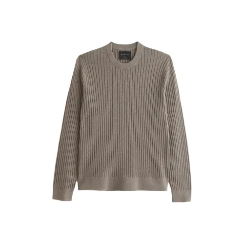 Abercrombie＆Fitch Sweaters Men Light Brown