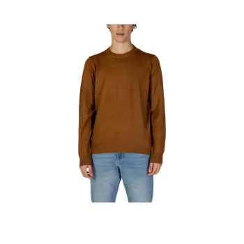 GAS Sweaters Men Brown