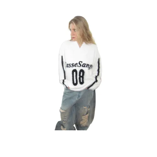 CasseSango Jeans Unisex Gray Black Patchwork