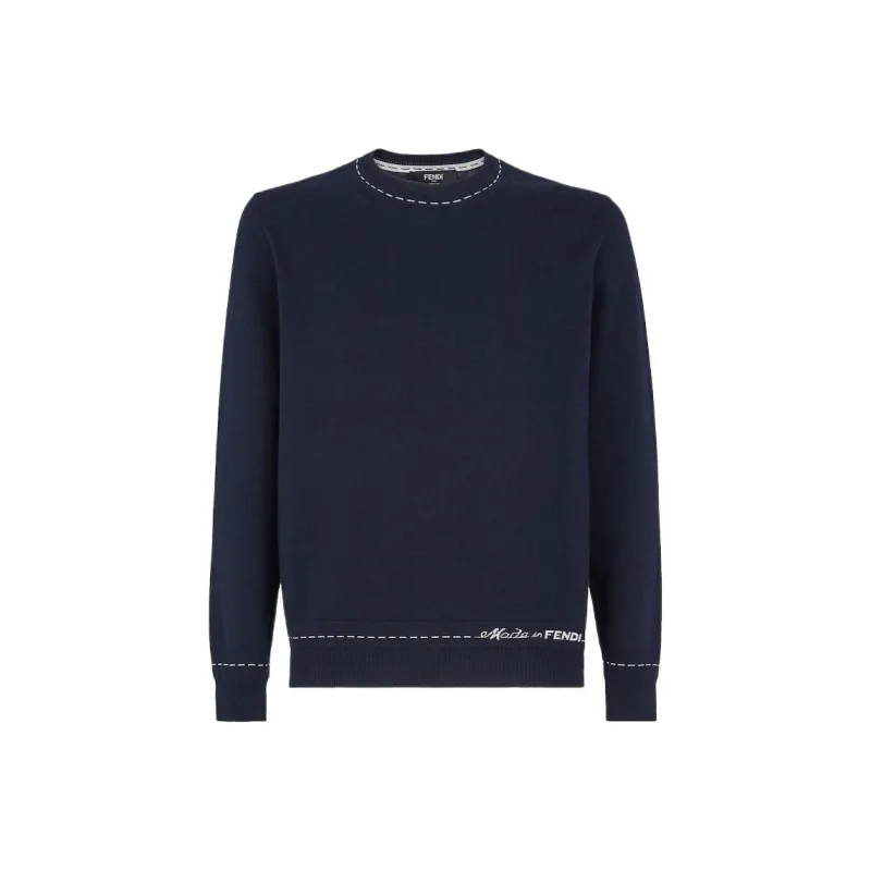 FENDI Knitwear Men Blue-0