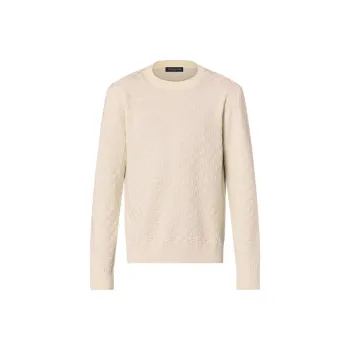 LOUIS VUITTON Sweater Men's Ivory