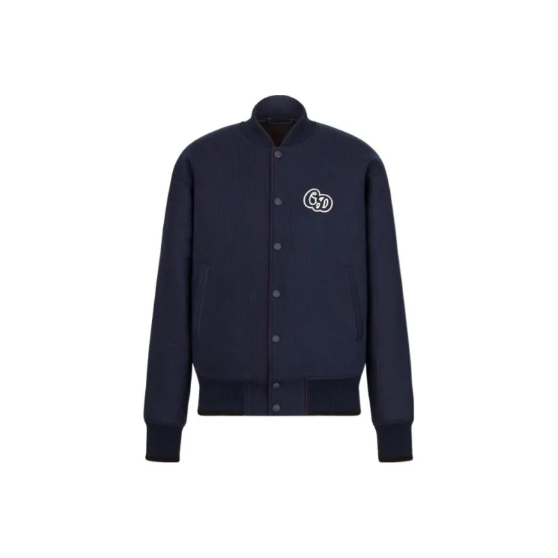 DIOR Jackets Men Blue-0