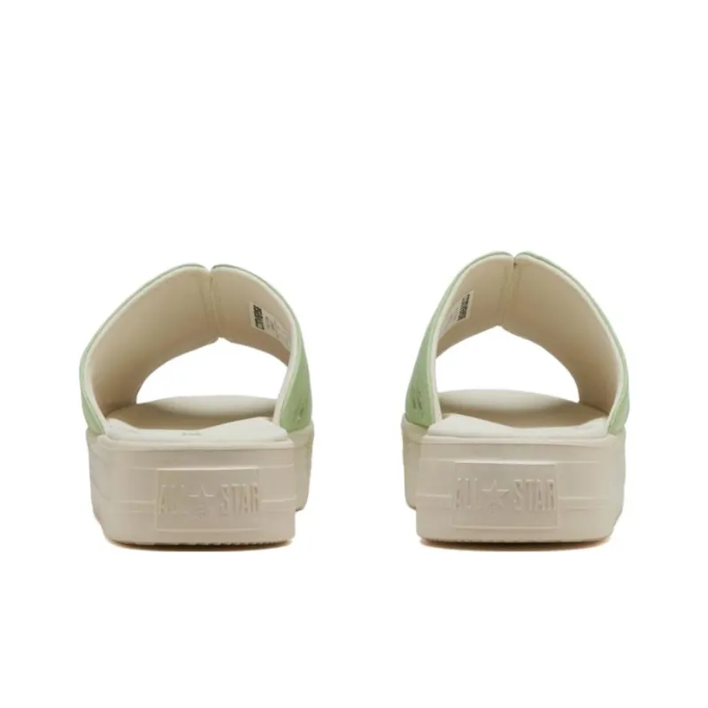 Converse All Star Light Slip Resistant Abrasion Resistant Slide Slippers Women's Green-4