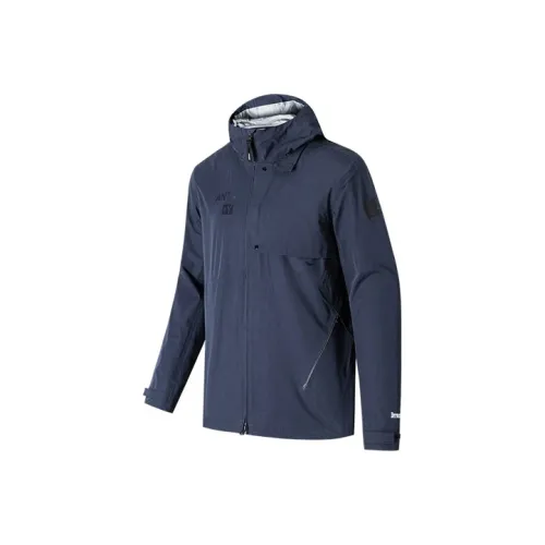 Anta Jackets Coats Men's Navy Blue