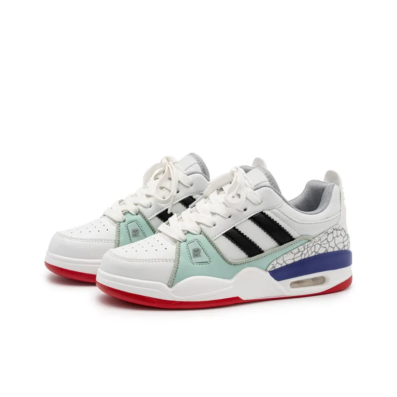 DD&OO Slip Resistant And Abrasion Resistant Coverage Low Top Skateboard Shoes Unisex-7